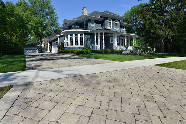 Residential Paver Driveway in Broad Brook, CT